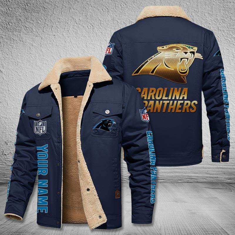 Carolina Panthers Jacket - Hood View