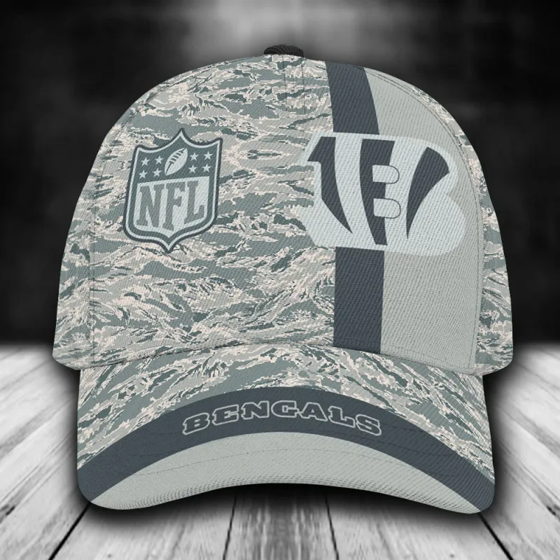 Cincinnati Bengals Personalized Classic Cap Front View