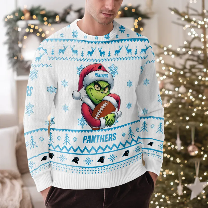 Carolina Panthers Ugly Christmas Sweater 3