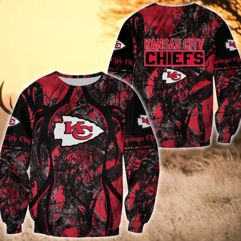 Kansas City Chiefs Ugly Christmas Sweater - Back View