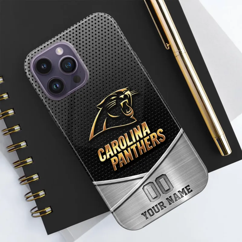 Sporty Carolina Panthers Phone Case