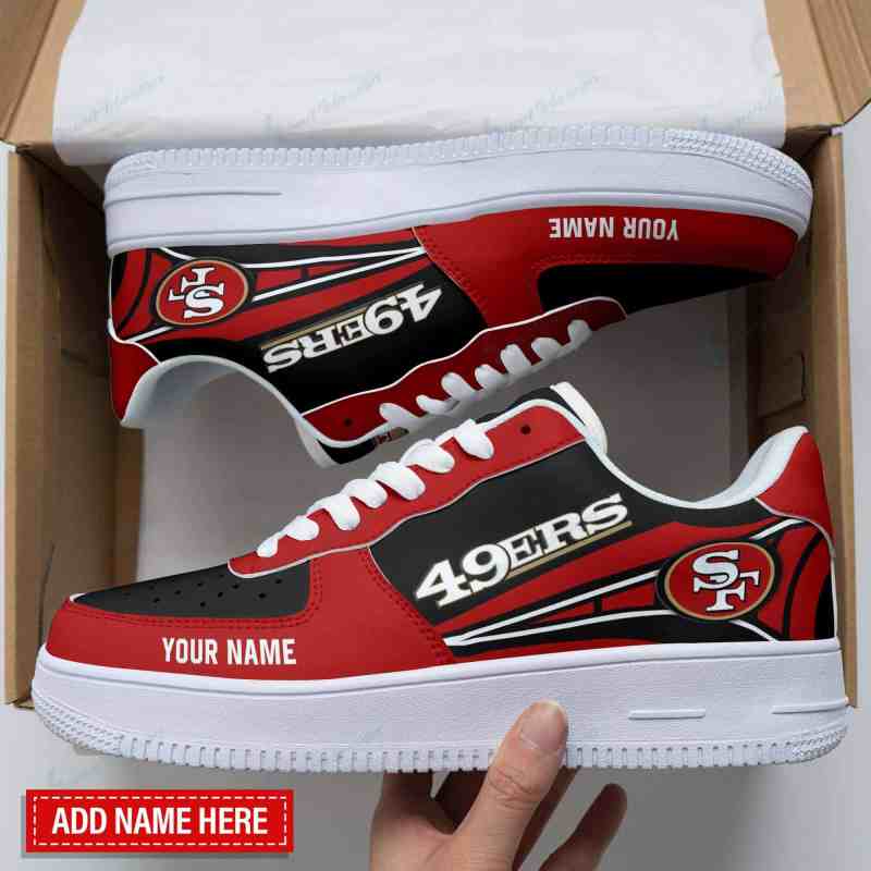 San Francisco 49ers Personalized Sneakers