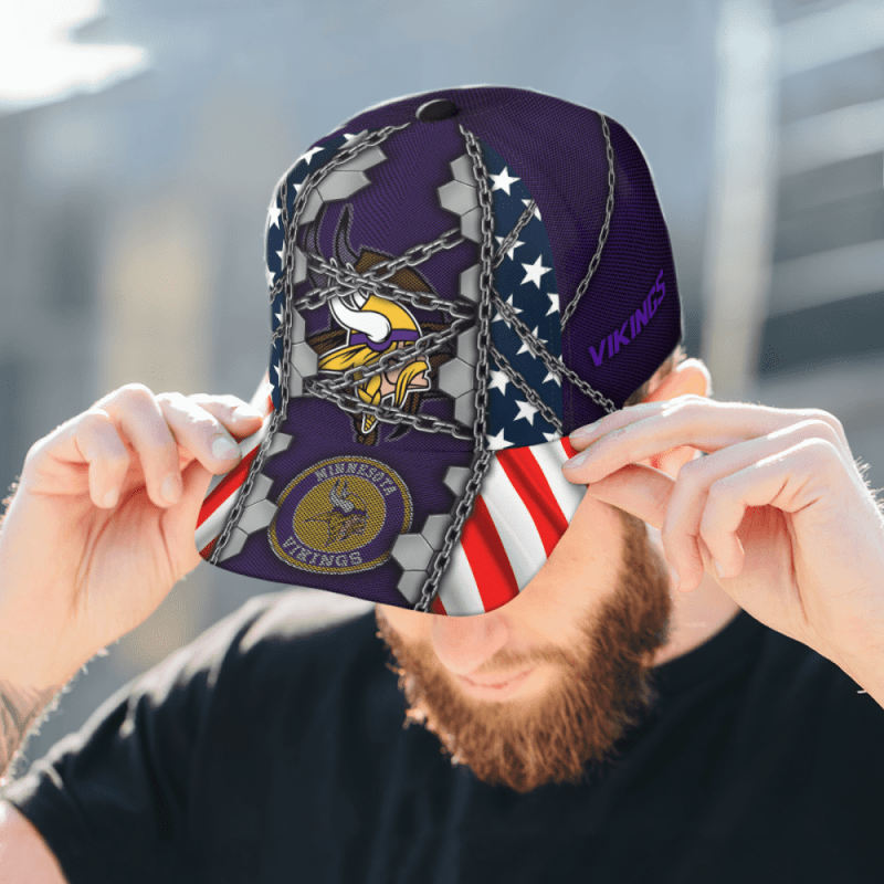 Minnesota Vikings Classic Cap Image 4