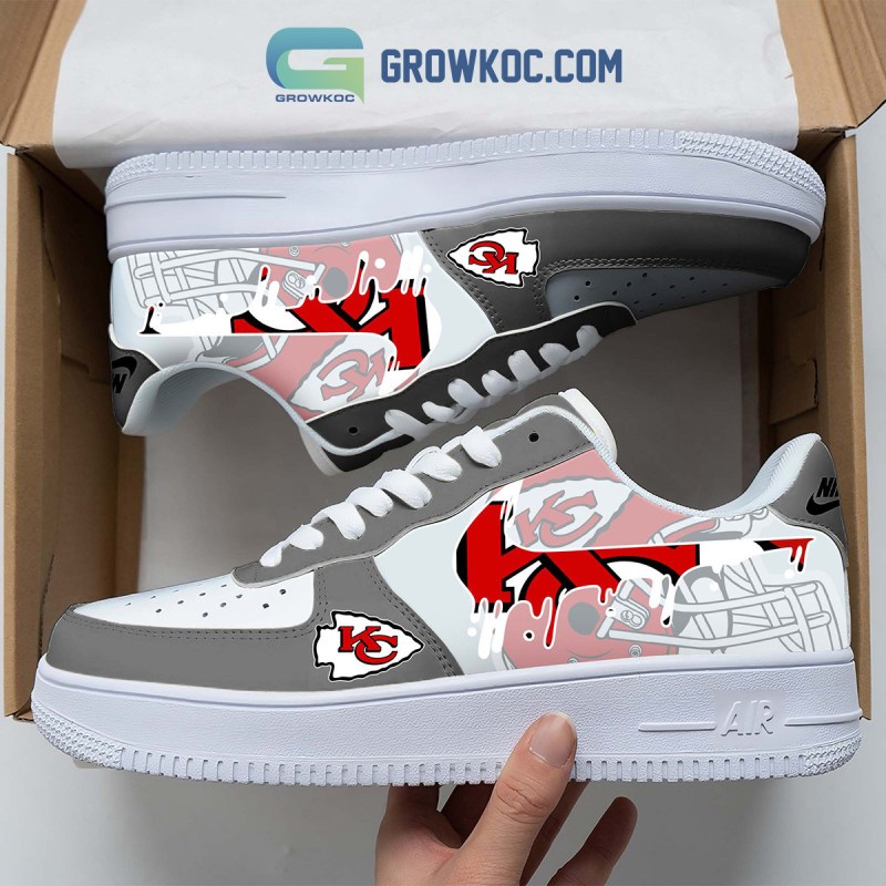 Kansas City Chiefs Shoes Close Up