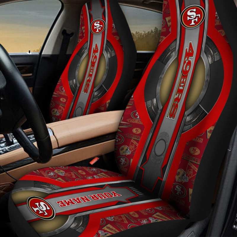 San Francisco 49ers Personalized Car Seat Covers