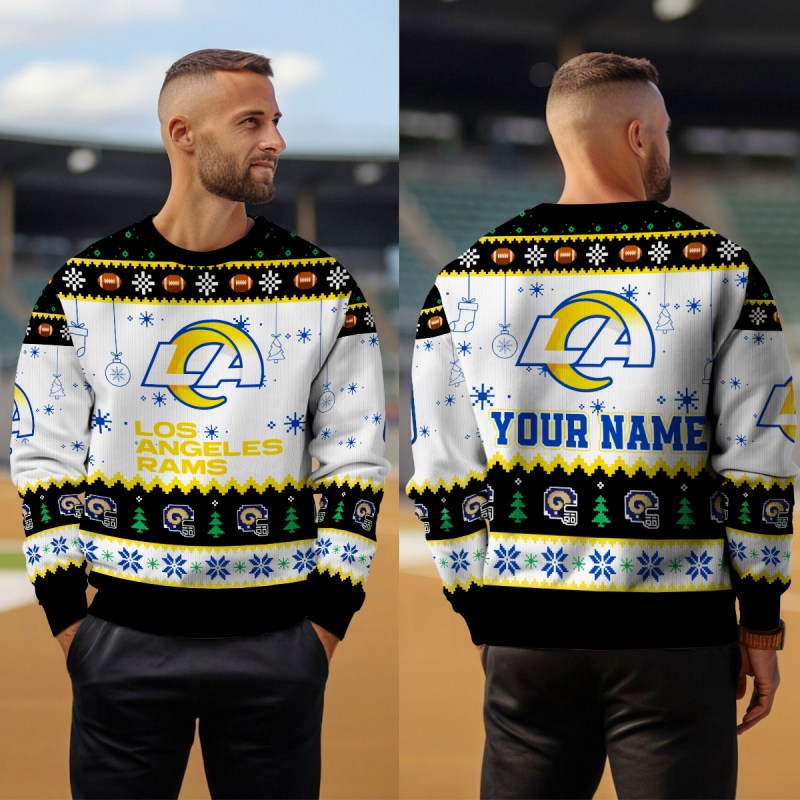 Los Angeles Rams Ugly Christmas Sweater 5