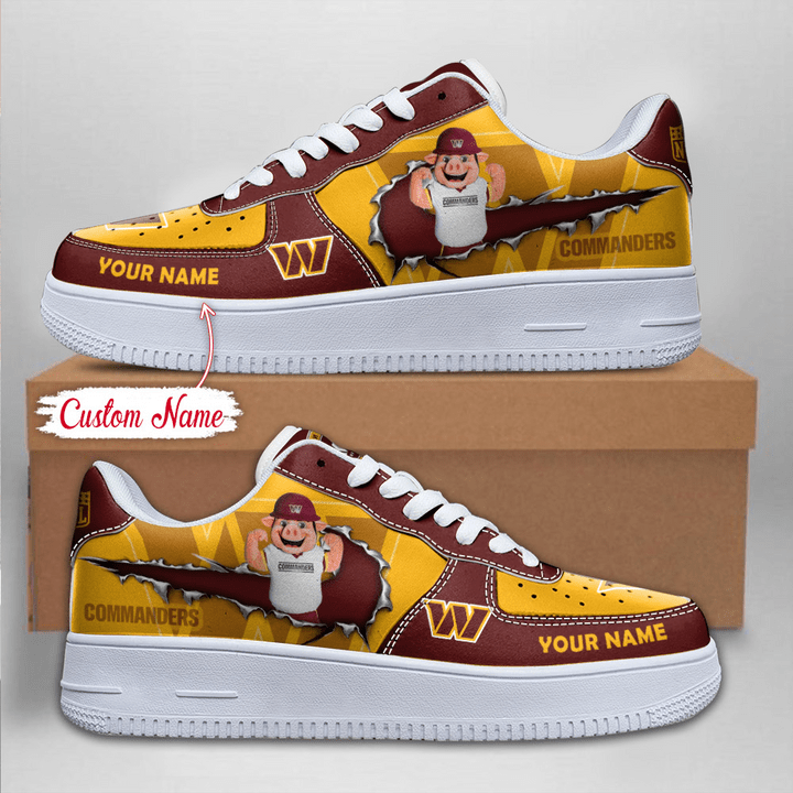 Custom Air Force 1 Sneaker for NFL Fans