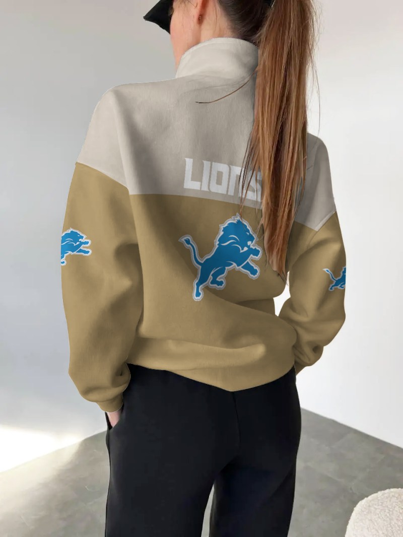 Detroit Lions Colorful Sweatshirt