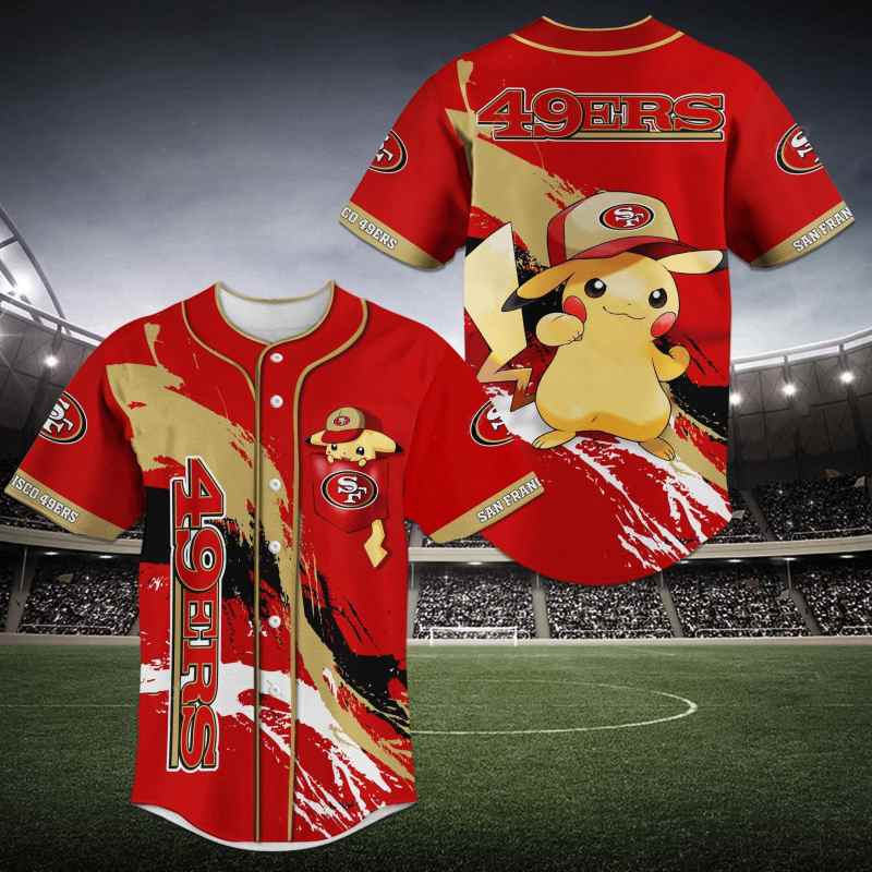 San Francisco 49ers Baseball Jersey