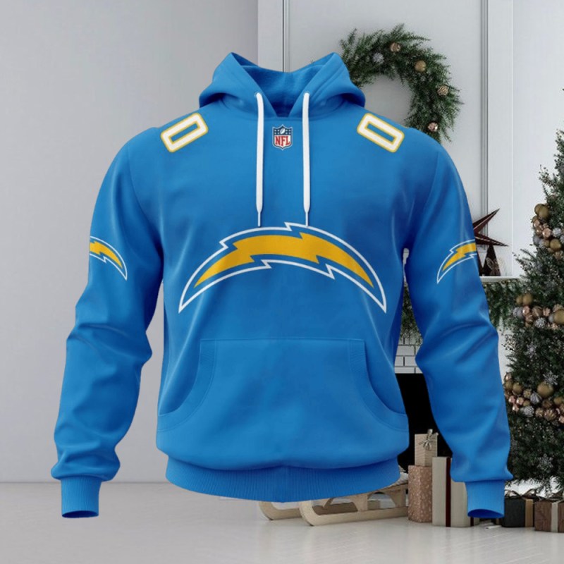 Los Angeles Chargers Personalized Hoodie