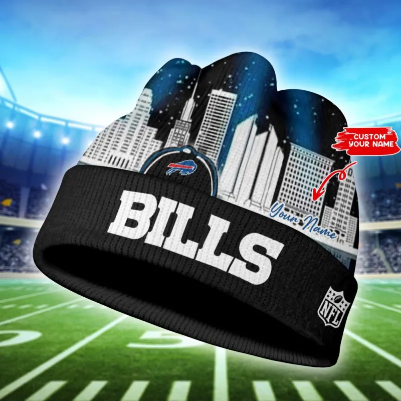 Buffalo Bills Personalized Wool Beanie