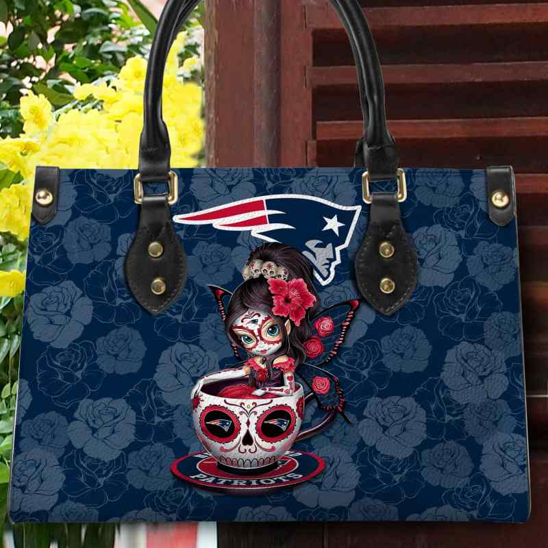 New England Patriots Leather Bag