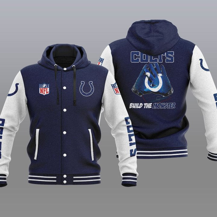 Indianapolis Colts Hooded Jacket Side View