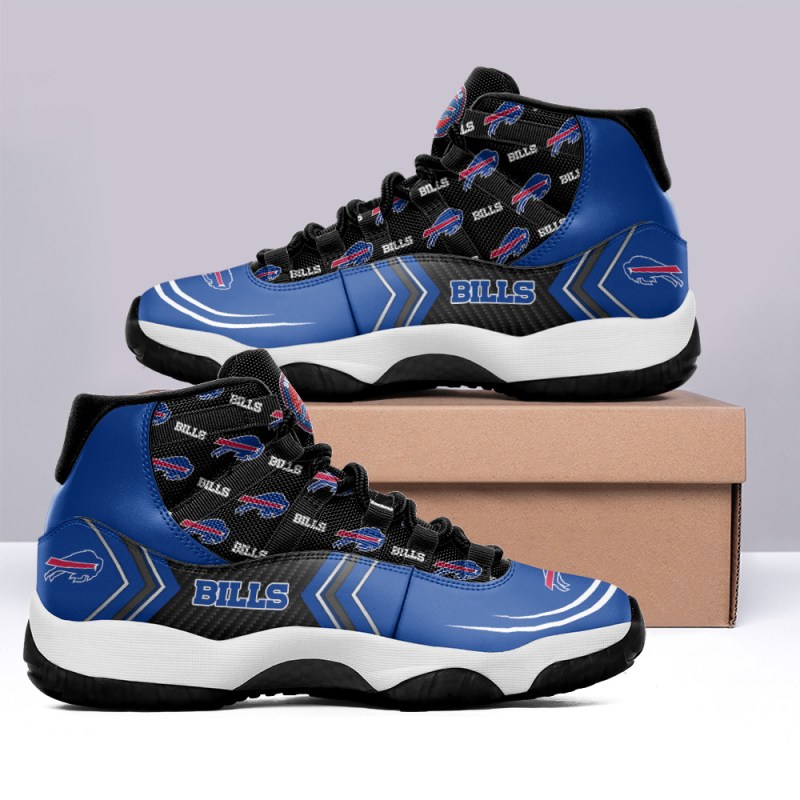 Buffalo Bills AJD11 Sneakers Full View