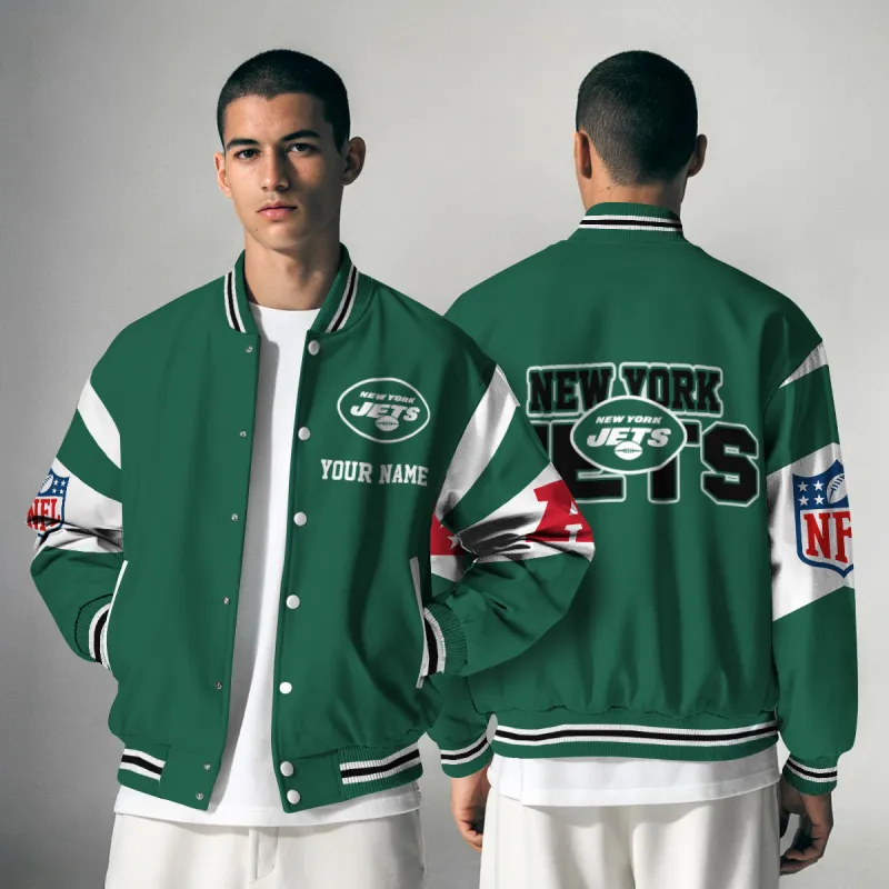 New York Jets Varsity Jacket Image 1
