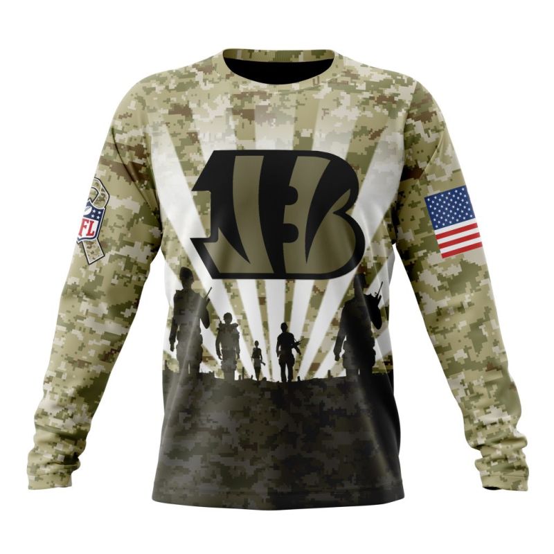 Cincinnati Bengals Long Sleeve Front