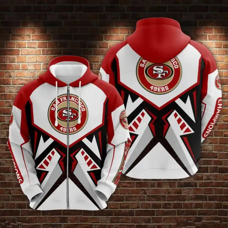 San Francisco 49ers Limited Hoodie - Back View