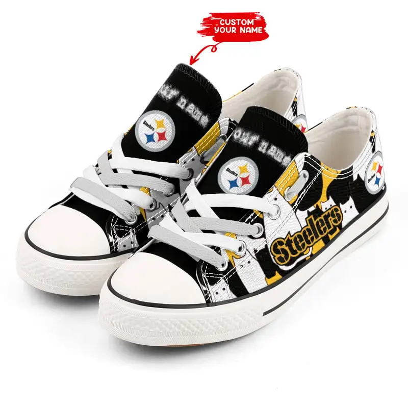 Pittsburgh Steelers Personalized New Low Top Shoes