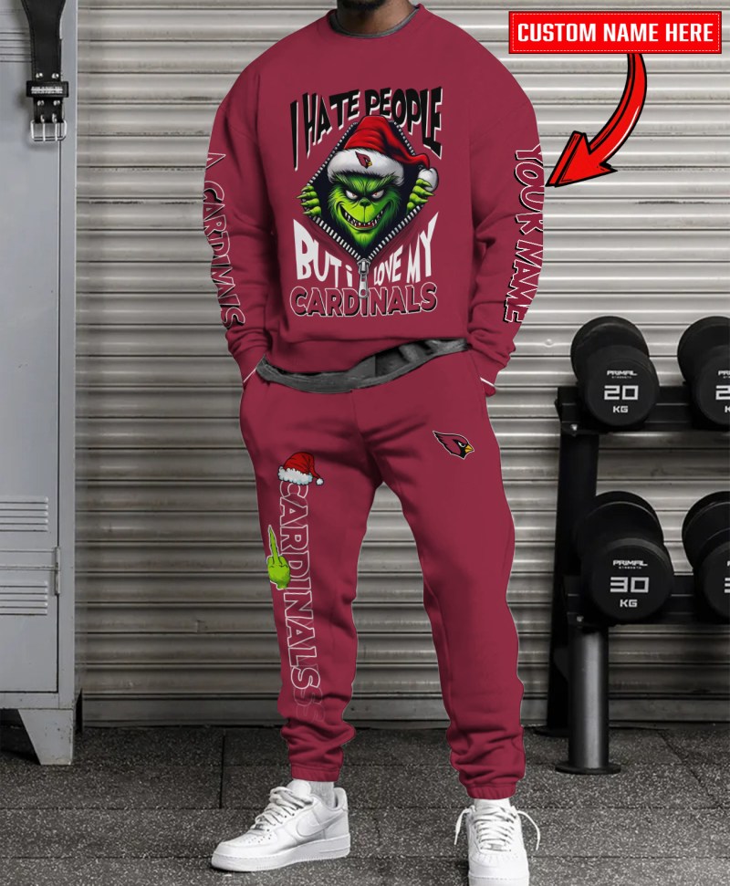 Arizona Cardinals Christmas Sweatshirt and Sweatpants