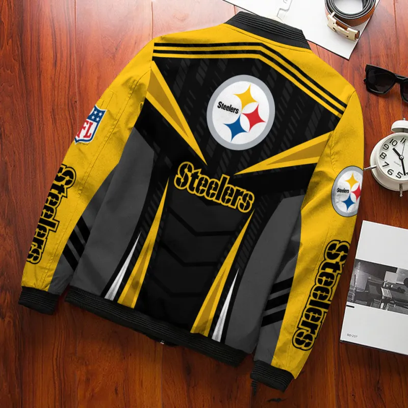 Stylish Pittsburgh Steelers Bomber Jacket
