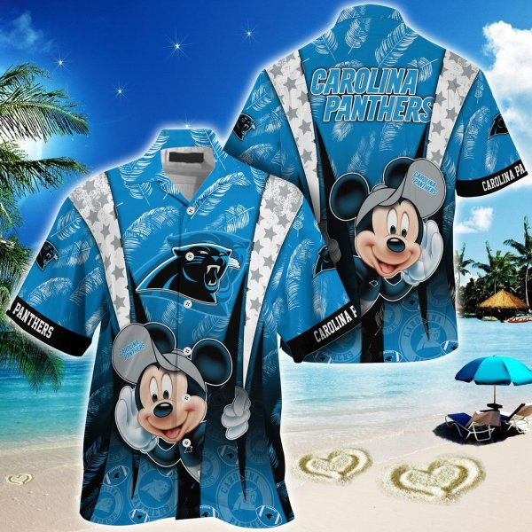 Sizing Chart for Carolina Panthers Hawaiian Shirt