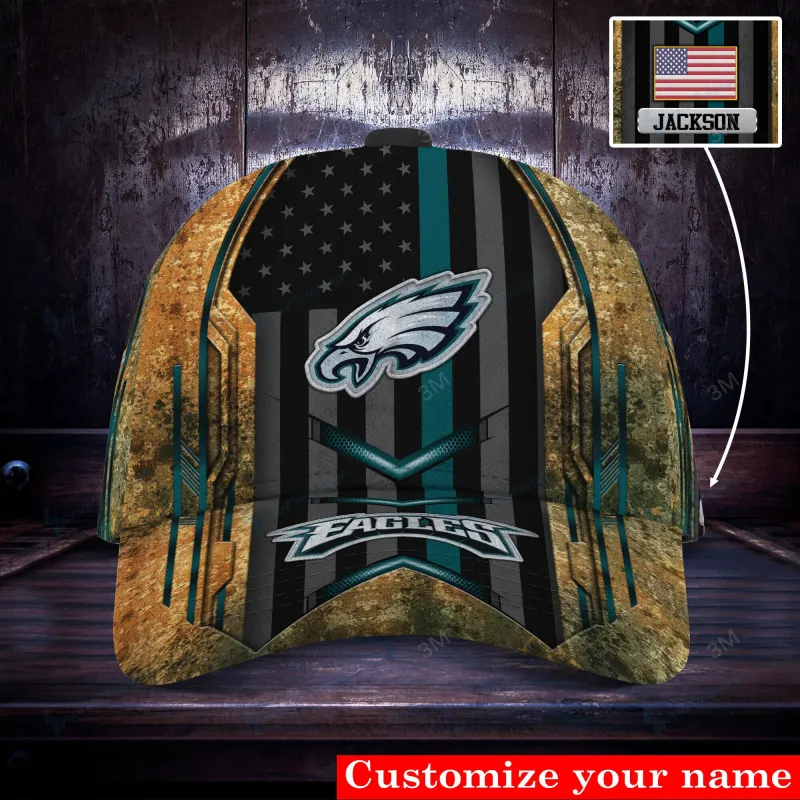 Philadelphia Eagles Personalized Classic Cap