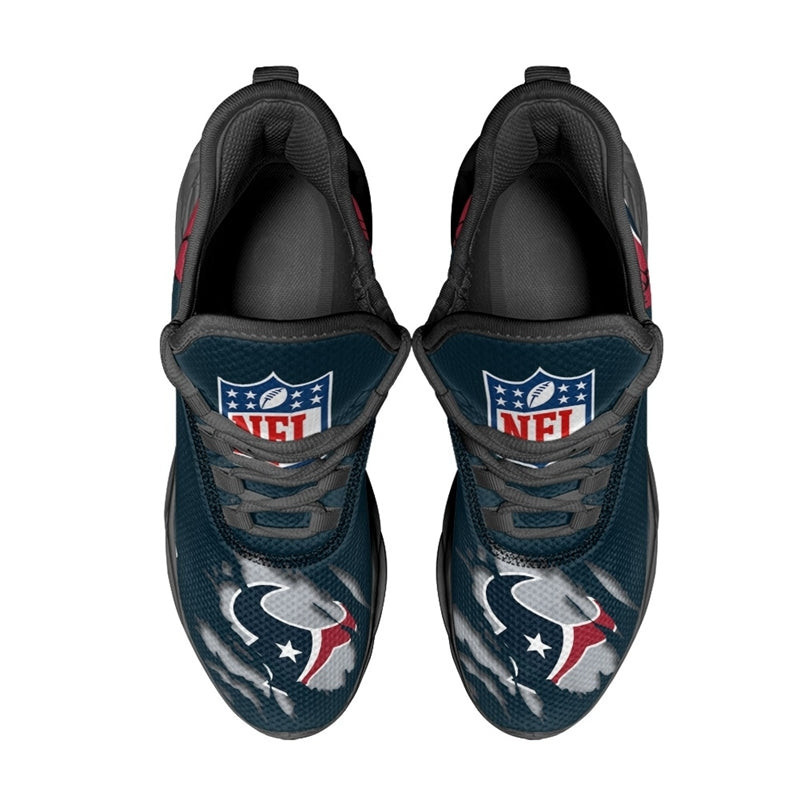 Houston Texans Sneakers 3D Max Soul Shoes