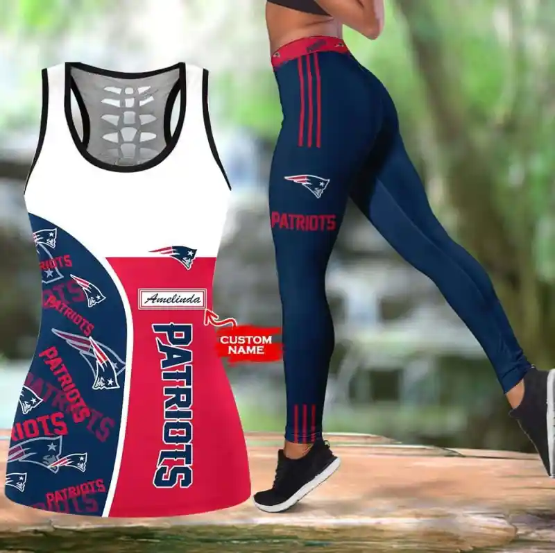 New England Patriots Leggings and Tank Top