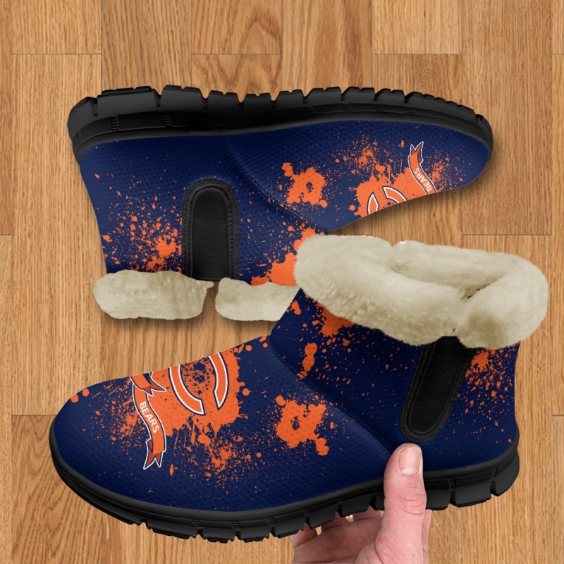 Chicago Bears Comfy Winter Snow Boots 1