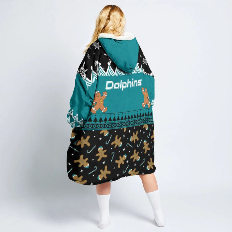 Miami Dolphins Snug Hoodie Image 2