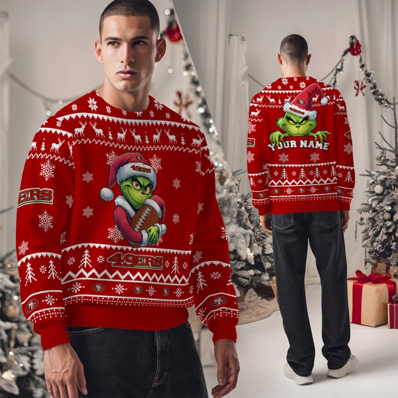 San Francisco 49ers Ugly Christmas Sweater 6