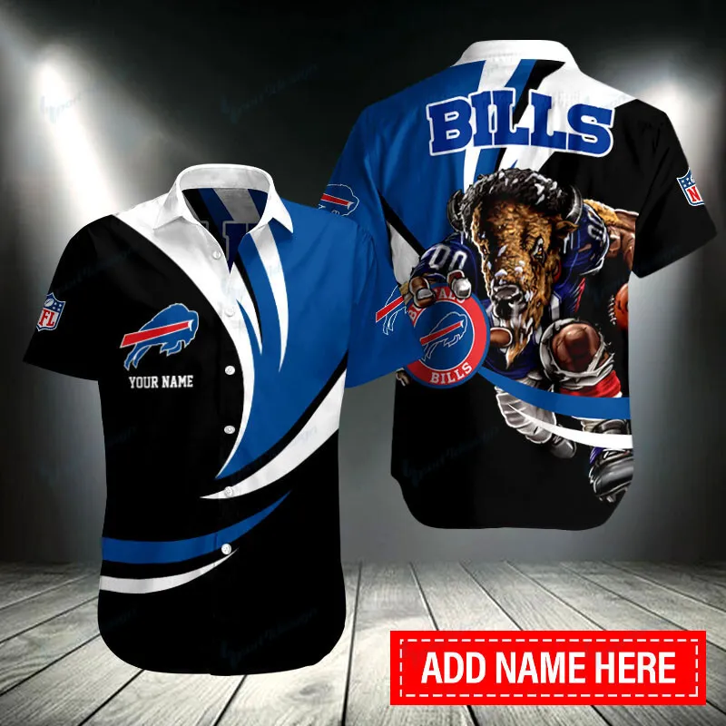 Sizing Chart for Buffalo Bills Personalized Button Shirt BB287