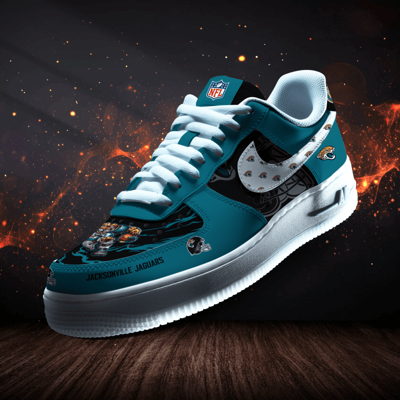 Jacksonville Jaguars Personalized Sneakers