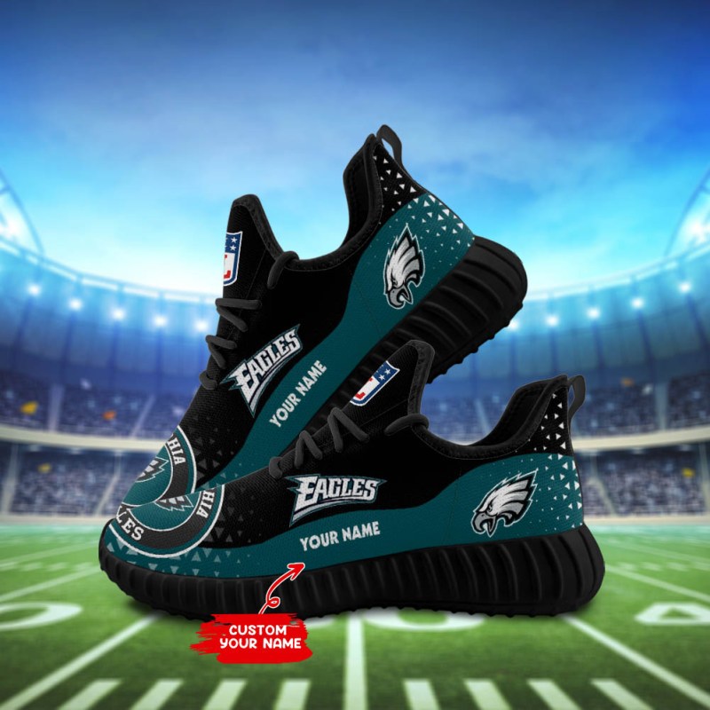 Philadelphia Eagles New Sneakers Back View