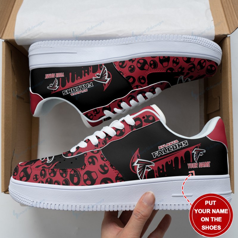Atlanta Falcons Personalized AF1 Shoes BG113 2 Atlanta Falcons Personalized AF1 Shoes