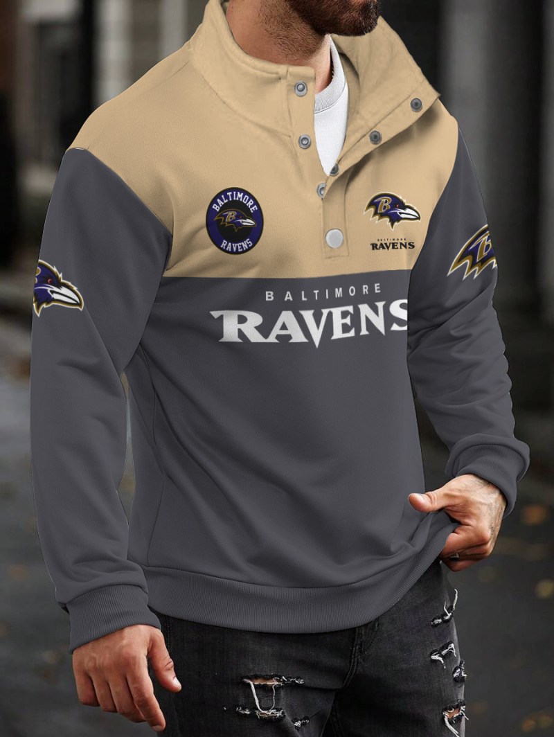 Baltimore Ravens Casual Colorful Sweatshirt