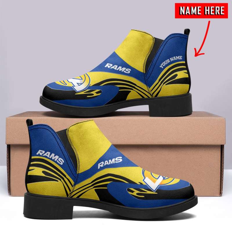 Los Angeles Rams Personalized Boots