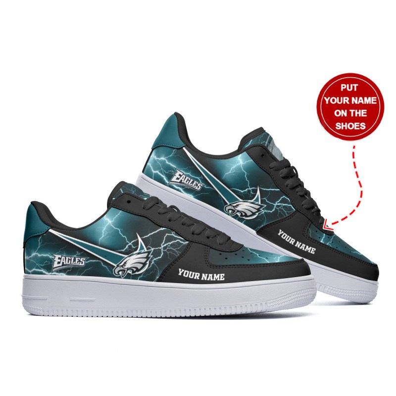 Philadelphia Eagles Personalized AF1 Shoes