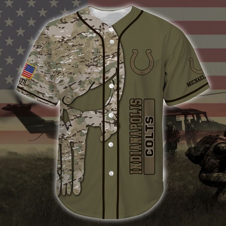 Indianapolis Colts Baseball Jersey