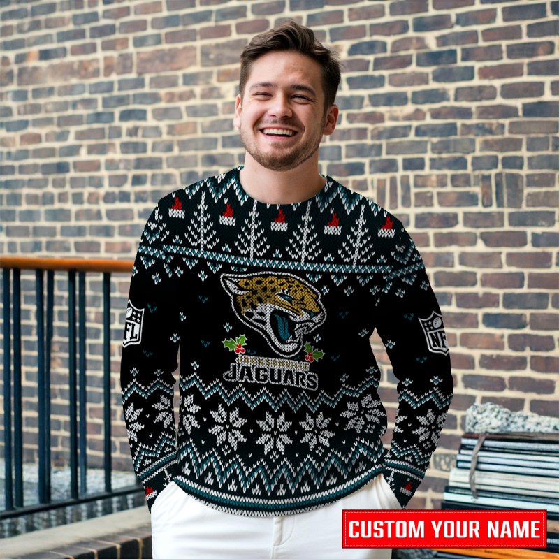 Jacksonville Jaguars Ugly Christmas Sweater - Image 2