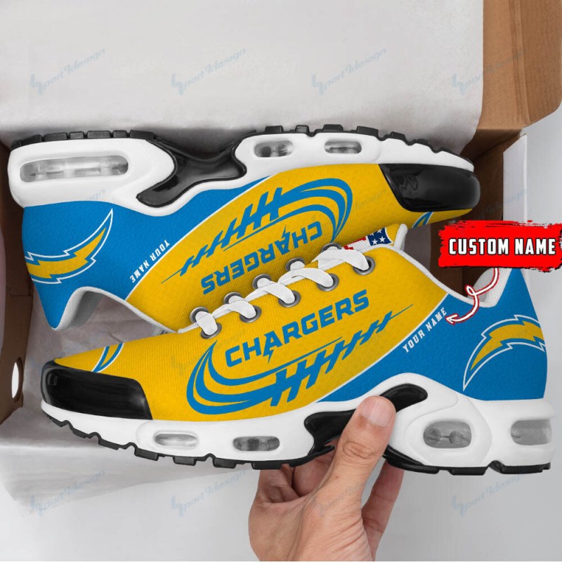 Los Angeles Chargers Personalized Sneakers