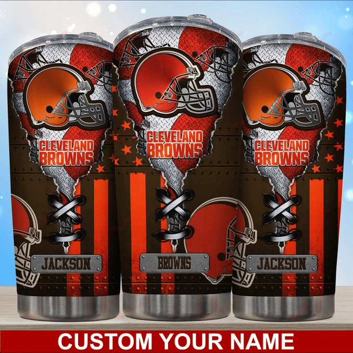 Cleveland Browns Tumbler Image 2
