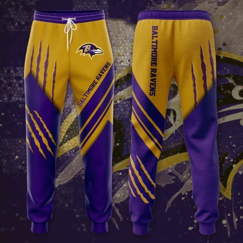 Baltimore Ravens 3D Printed Pocket Sweatpant