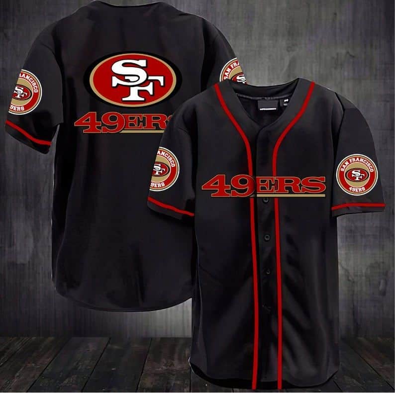 San Francisco 49ers Baseball Jersey Shirt