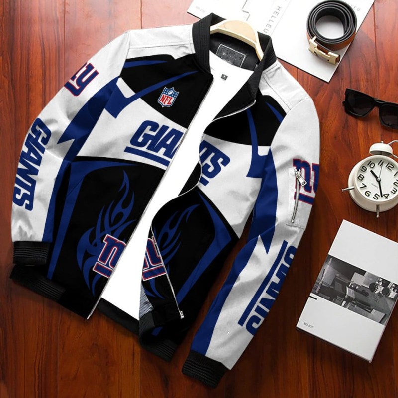New York Giants Bomber Jacket Detail