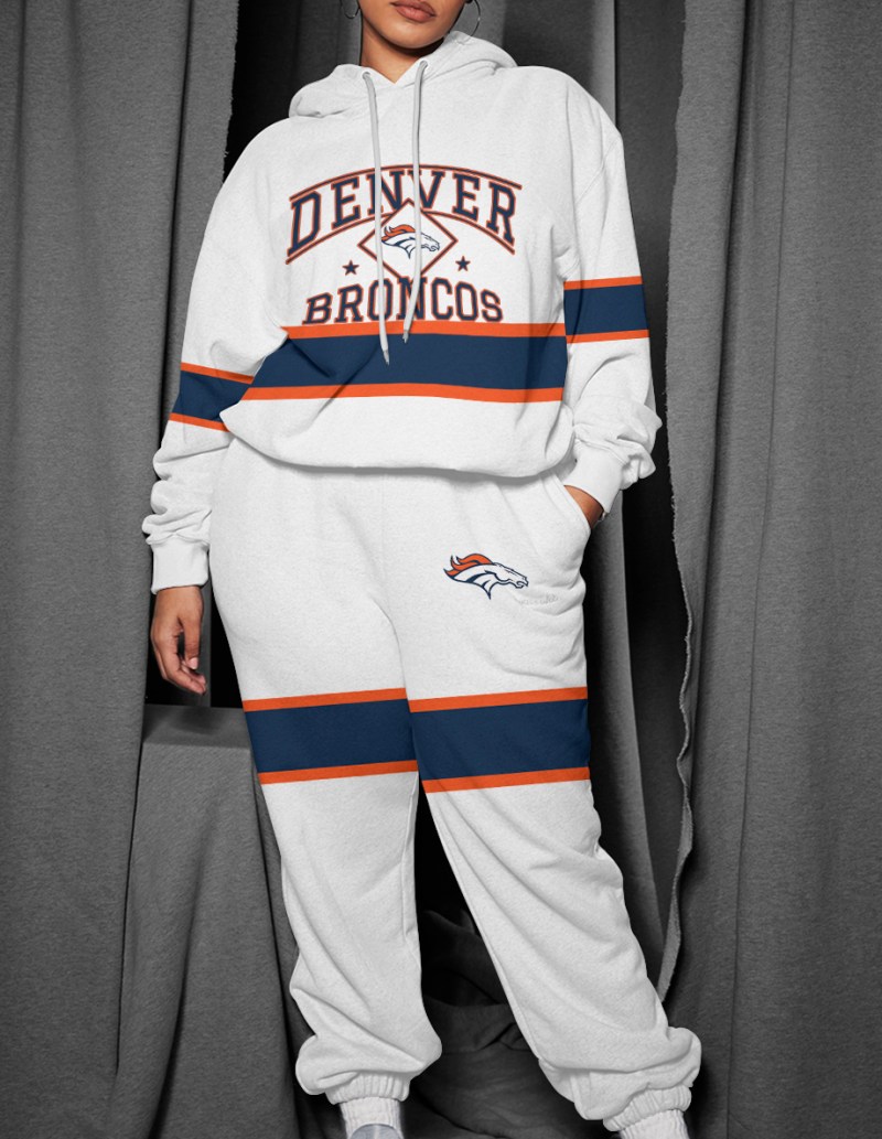 Denver Broncos Hoodie and Sweatpants