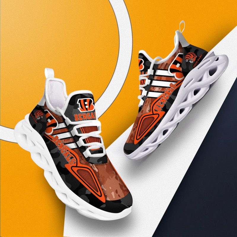 Cincinnati Bengals Personalized Sneakers