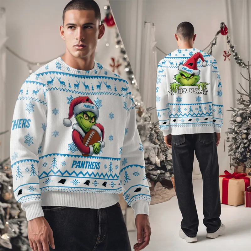 Carolina Panthers Ugly Christmas Sweater 6