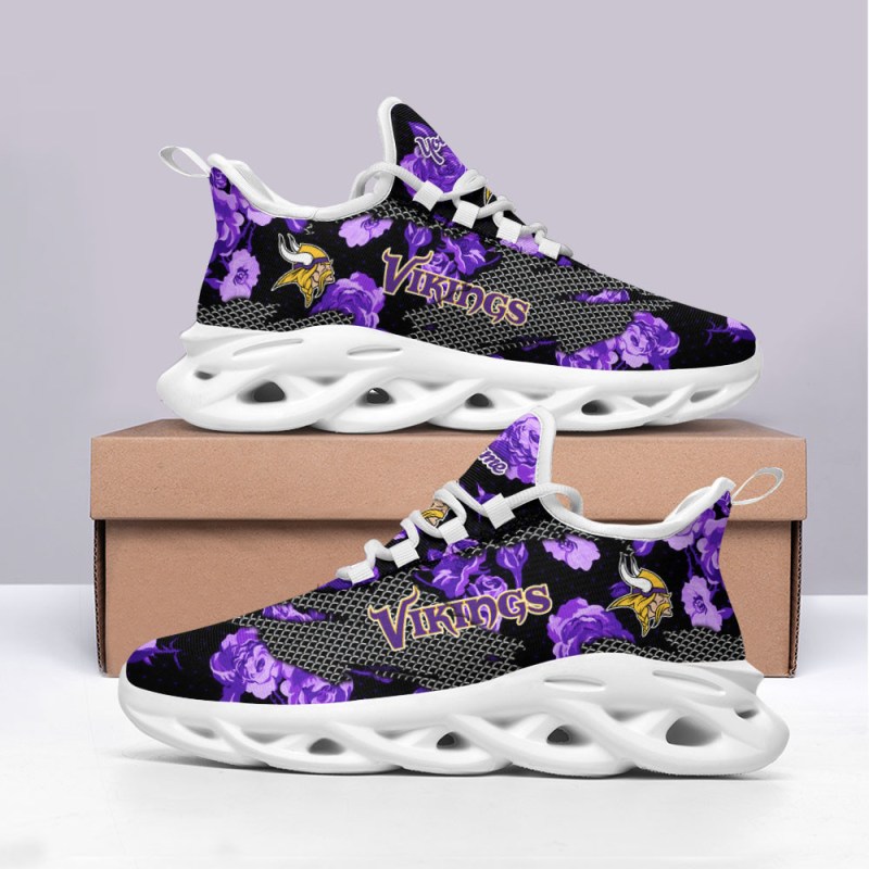 Minnesota Vikings Personalized Yezy Running Sneakers