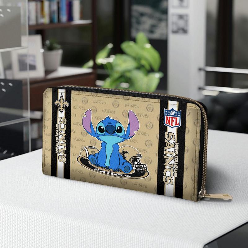 Mockup of New Orleans Saints Wallet - Ad